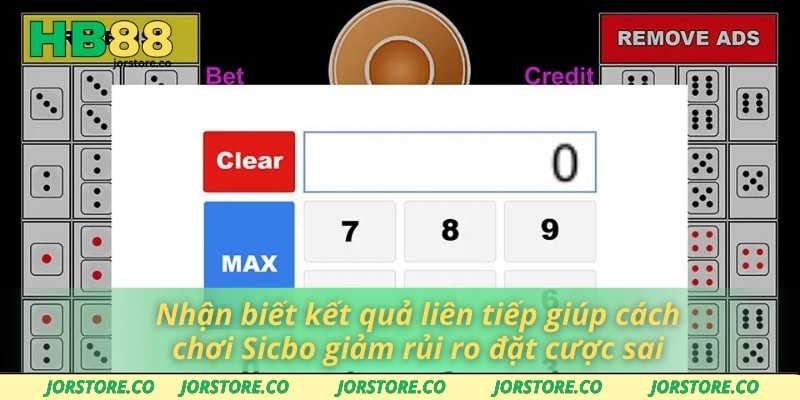Nhận biết kết quả liên tiếp giúp cách chơi Sicbo giảm rủi ro đặt cược sai